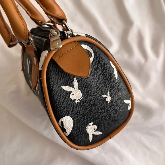 Playboy Y2K Black Monogram Bunny Speedy Bag - Picture 4 of 7
